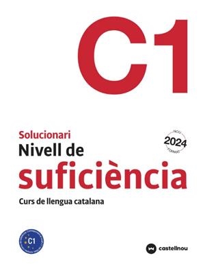 SOLUCIONARI NIVELL DE SUFICIÈNCIA C1 | 9788410280595 | VVAA