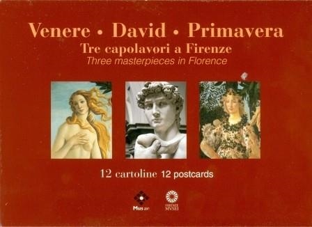 POSTALES (12) - DAVID-VENERE-PRIMAVERA | 9788883308130