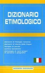 DIZIONARIO ETIMOLOGICO | 9788849302714