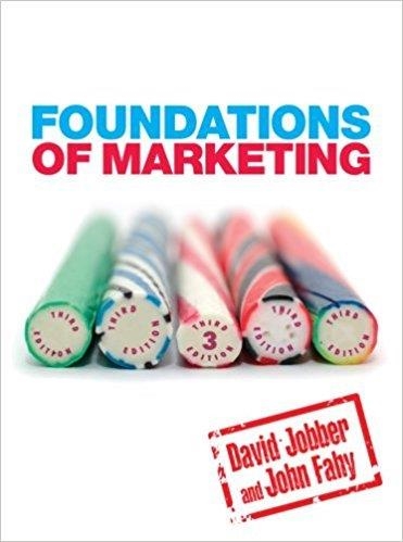 FOUNDATIONS OF MARKETING | 9780077121907