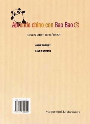 APRENDE CHINO CON BAO BAO (2) PROFESOR | 9980000005025