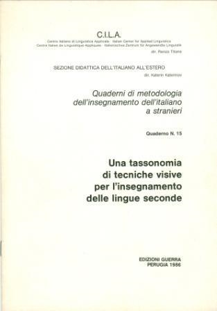 UNA TASSONOMIA DI TECNICHE VISIVE... | 9980000009238