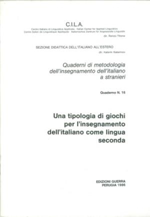 UNA TIPOLOGIA DI GIOCHI... | 9980000009214