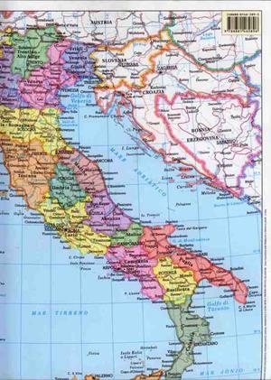 ITALIA FISICO/POLITICA (DA BANCO) | 9788881462896