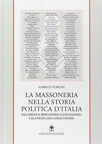 LA MASSONERIA NELLA STORIA POLITICA D'ITALIA | 9788874488797