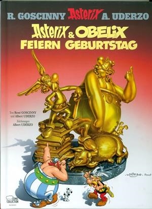 ASTERIX 34: GEBURTSTAG/DAS GOLDENE BUCH (ALEMÁN) | 9783770436347