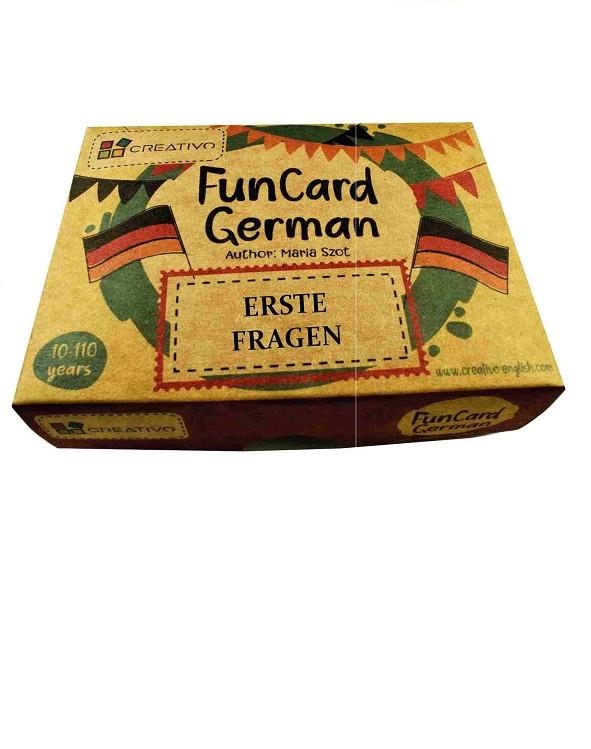 FUN CARD GERMAN ERSTE FRAGEN (FICHAS) | 9788368271027