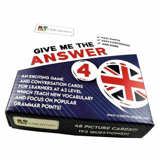 GIVE ME THE ANSWER LEVEL 4 (FICHAS) | 9788396799098