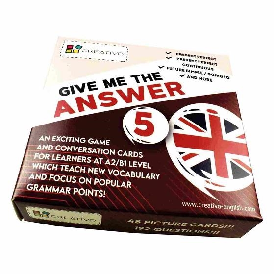 GIVE ME THE ANSWER LEVEL 5 (FICHAS) | 9788397229808