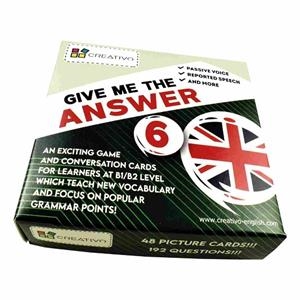 GIVE ME THE ANSWER LEVEL 6 (FICHAS) | 9788397229815