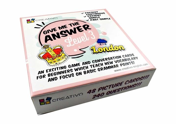 GIVE ME THE ANSWER LEVEL 3 (FICHAS) | 9788366122857