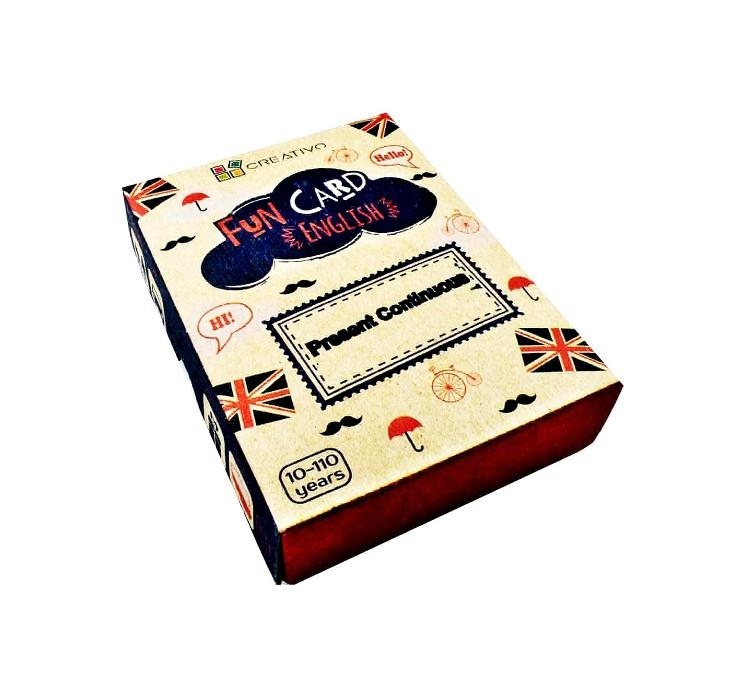 ENGLISH PRESENT CONTINUOUS (FICHAS) | 9788366122208