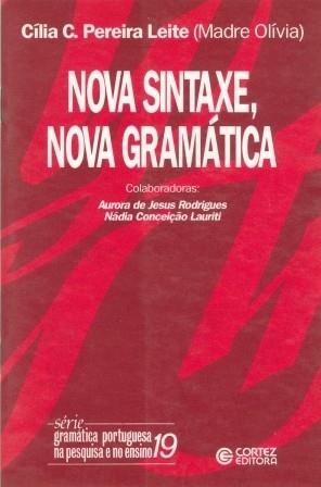 NOVA SINTAXE, NOVA GRAMÁTICA | 9788524905056
