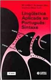 LINGÜISTICA APLICADA AO PORT: SINTAXE | 9788524902048