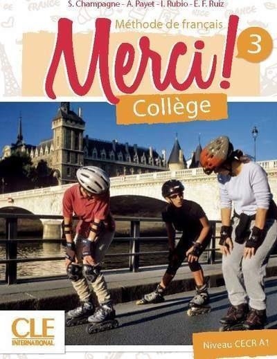 MERCI COLLÈGE 3 ÉLÈVE + EXERCICES + DVD NC | 9782090357141
