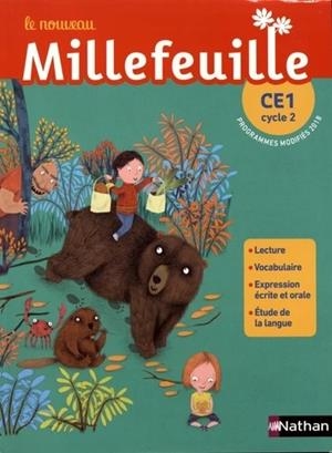 LE NOUVEAU MILLEFEUILLE CE1 CYCLE 2 | 9782091249537