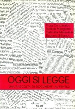 OGGI SI LEGGE | 9788886195089