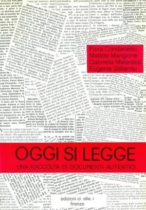 OGGI SI LEGGE | 9788886195089