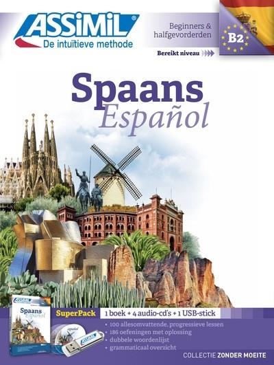 SPAANS. ESPANOL : SUPERPACK SPAANS (CURSO DE ESPAÑOL CON BASE NEERLANDESA - PRINCIPIANTES HASTA B2) | 9782700581003