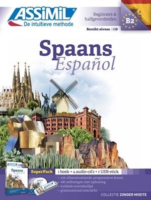 SPAANS. ESPANOL : SUPERPACK SPAANS (CURSO DE ESPAÑOL CON BASE NEERLANDESA - PRINCIPIANTES HASTA B2) | 9782700581003