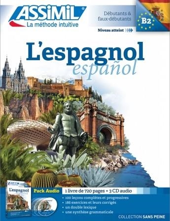 L'ESPAGNOL : DÉBUTANTS À B2 - LIVRE + 3CD (BASE FRANCESA) | 9782700518733