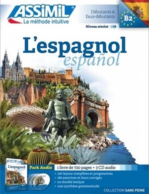 L'ESPAGNOL : DÉBUTANTS À B2 - LIVRE + 3CD (BASE FRANCESA) | 9782700518733