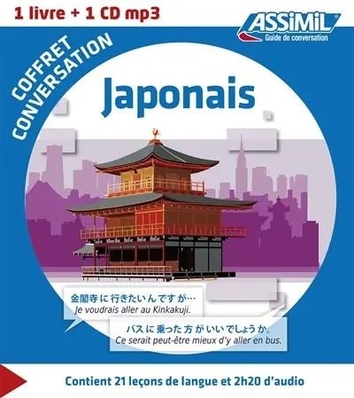 COFFRET CONVERSATION JAPONAIS : 1 LIVRE + 1 CD MP3 | 9782700541458