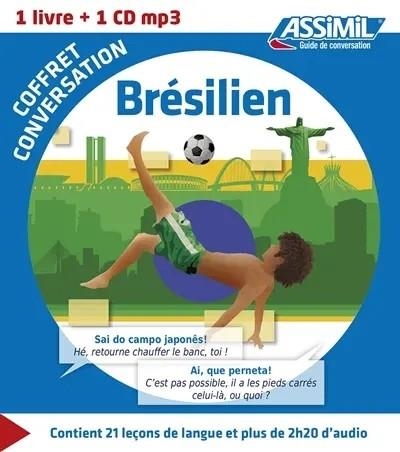 COFFRET CONVERSATION BRÉSILIEN : 1 LIVRE + 1 CD MP3 | 9782700541397