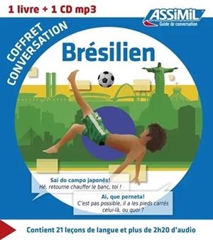 COFFRET CONVERSATION BRÉSILIEN : 1 LIVRE + 1 CD MP3 | 9782700541397