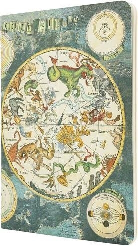 CAHIER / PLANISFERIO CELESTE - SERIE CARTOGRAFÍA ANTIGUA/ A5 | 9780349714387
