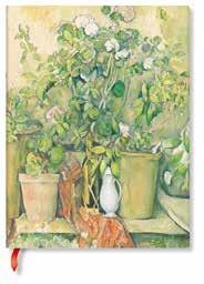 CUADERNO / MACETAS DE TERRACOTA Y FLORES DE CEZANNE / MIDI | 9781439797884