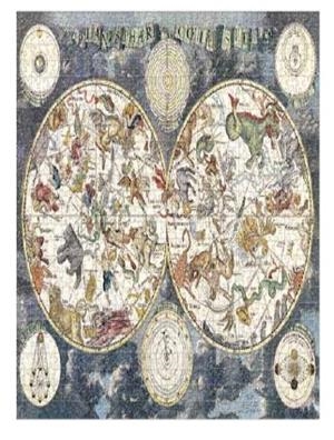 PUZLE / PLANISFERIO CELESTE - SERIE CARTOGRAFÍA ANTIGUA | 9781439799444