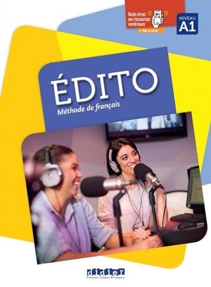 EDITO A1 - LIVRE+DVD-ROM+LIVRE NUMÉRIQUE INTERACTIF | 9782278111435