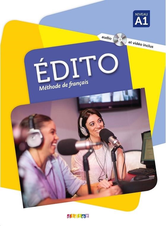 EDITO A1 - LIVRE+DVD-ROM+LIVRE NUMÉRIQUE INTERACTIF | 9782278083183