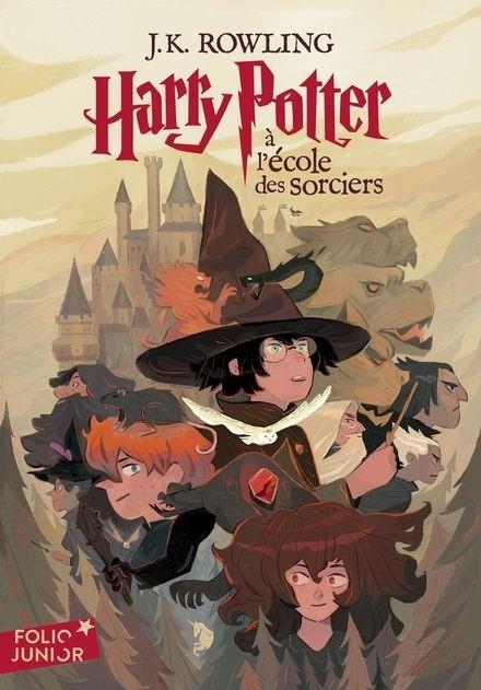 HARRY POTTER 1: À L'ÉCOLE DES SORCIERS | 9782075187541