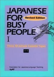 JAPANESE FOR BUSY PEOPLE 1 (CASS) | 9784770018830