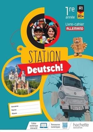 STATION DEUTSCH A1 - LIVRE-CAHIER ALLEMAND | 9782017030638