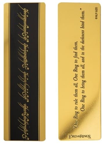 ONE RING METAL BOOKMARK | 4895205616172