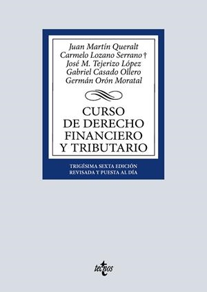 CURSO DE DERECHO FINANCIERO Y TRIBUTARIO | 9788430992638