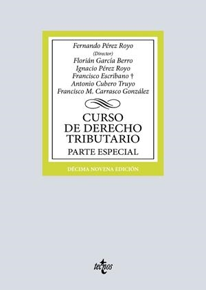 CURSO DE DERECHO TRIBUTARIO | 9788430992737