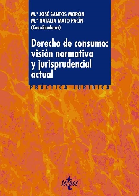 DERECHO DE CONSUMO: VISIÓN NORMATIVA Y JURISPRUDENCIAL ACTUAL | 9788430985050