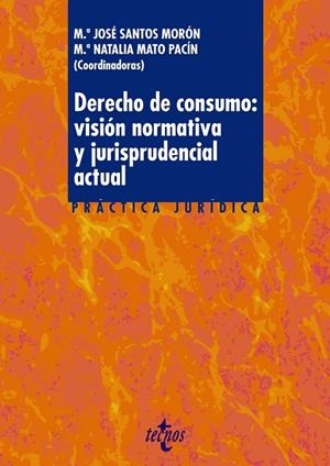DERECHO DE CONSUMO: VISIÓN NORMATIVA Y JURISPRUDENCIAL ACTUAL | 9788430985050
