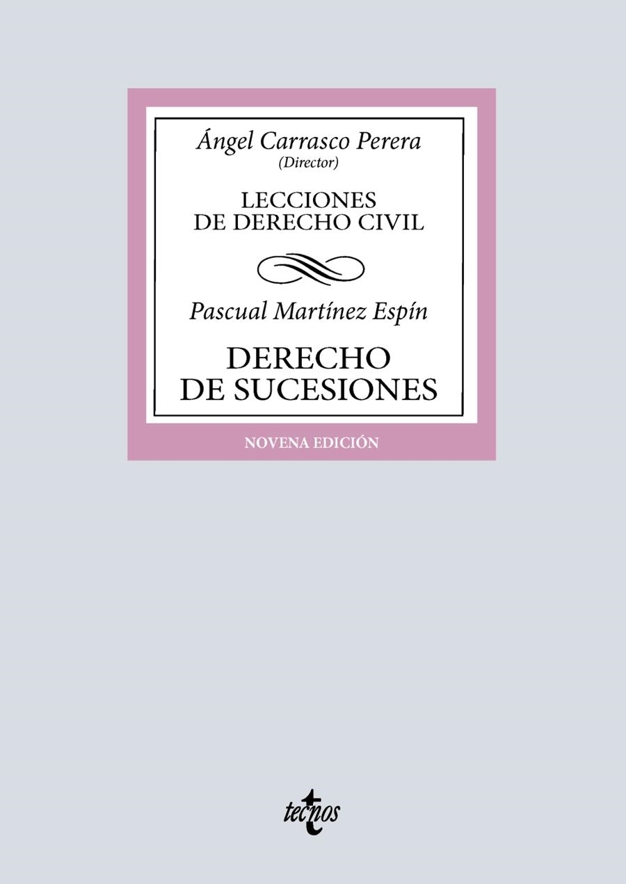 DERECHO DE SUCESIONES | 9788430992850