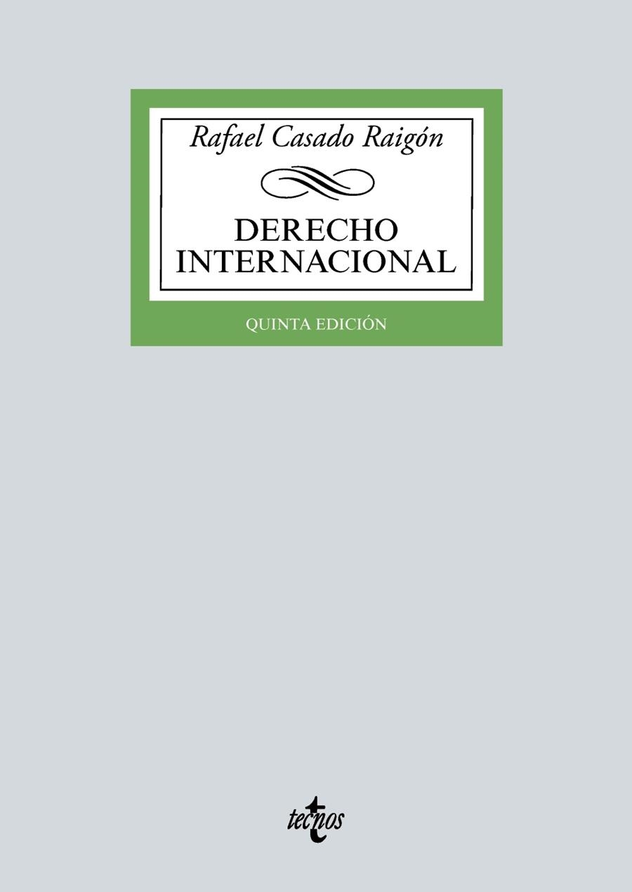 DERECHO INTERNACIONAL | 9788430990689