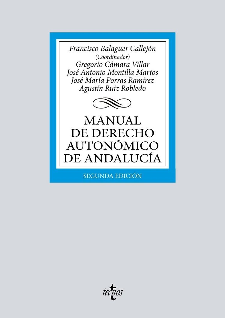 MANUAL DE DERECHO AUTONÓMICO DE ANDALUCÍA | 9788430985111