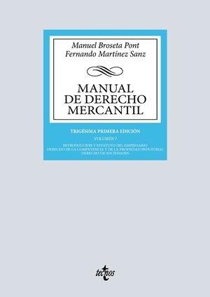 MANUAL DE DERECHO MERCANTIL | 9788430992669
