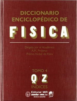 DICCIONARIO ENCICLOPÉDICO DE FÍSICA. | 9788480410700