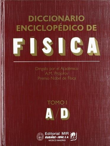 DICCIONARIO ENCICLOPÉDICO DE FÍSICA. | 9788480410670