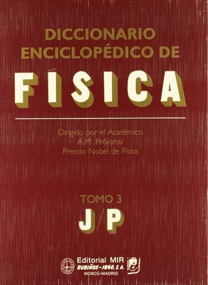 DICCIONARIO ENCICLOPÉDICO DE FÍSICA. | 9788480410694