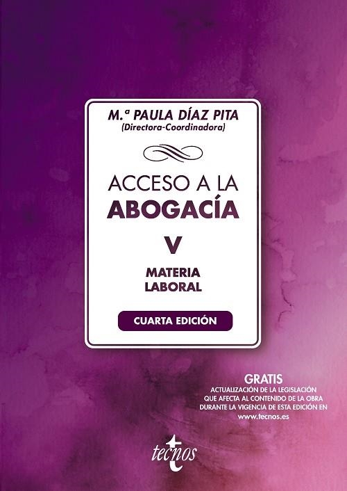 ACCESO A LA ABOGACÍA-V-LABORAL | 9788430985241